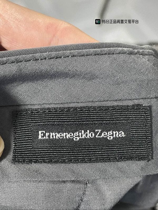 Ermenegildo Zegna Zegna Men's Gray Casual Pants Size US 32 / EU 48 - 2 Thumbnail