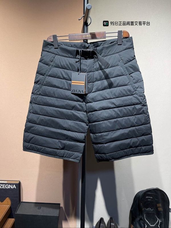 Ermenegildo Zegna Zegna Men's Black Down Ski Inner Shorts Size US 30 / EU 46 - 8 Thumbnail