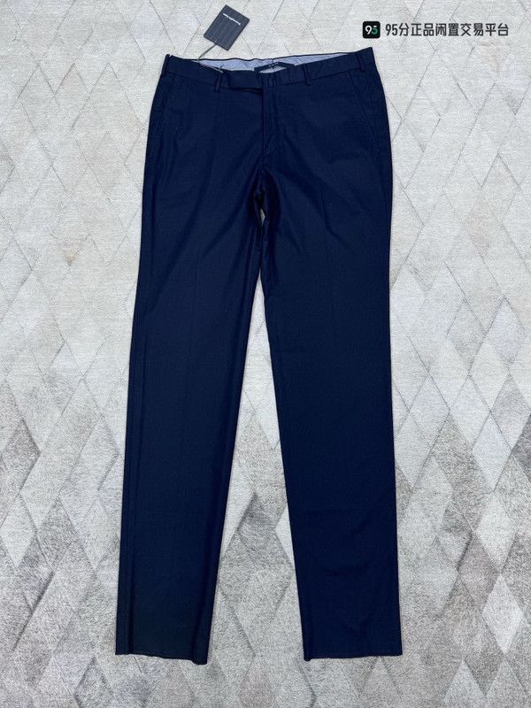 Ermenegildo Zegna Zegna Sea Island Cotton Slim Straight Trousers Size US 32 / EU 48 - 4 Thumbnail