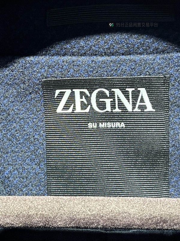 Ermenegildo Zegna Zegna Men's Wool Cashmere Blend Coat Size US L / EU 52-54 / 3 - 6 Thumbnail