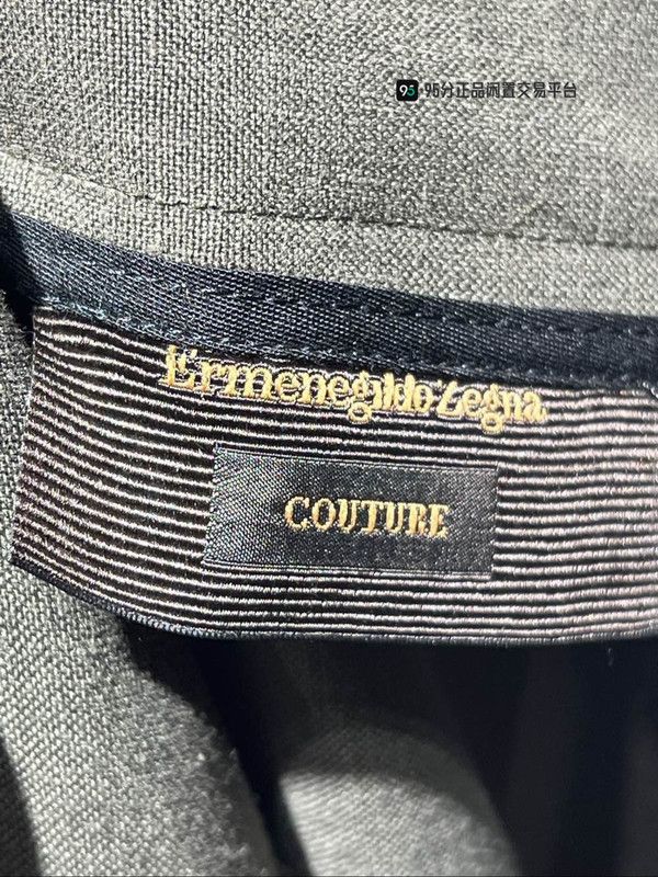 Ermenegildo Zegna Zegna SS22 Solid Belted Straight Casual Pants Size US 34 / EU 50 - 3 Thumbnail