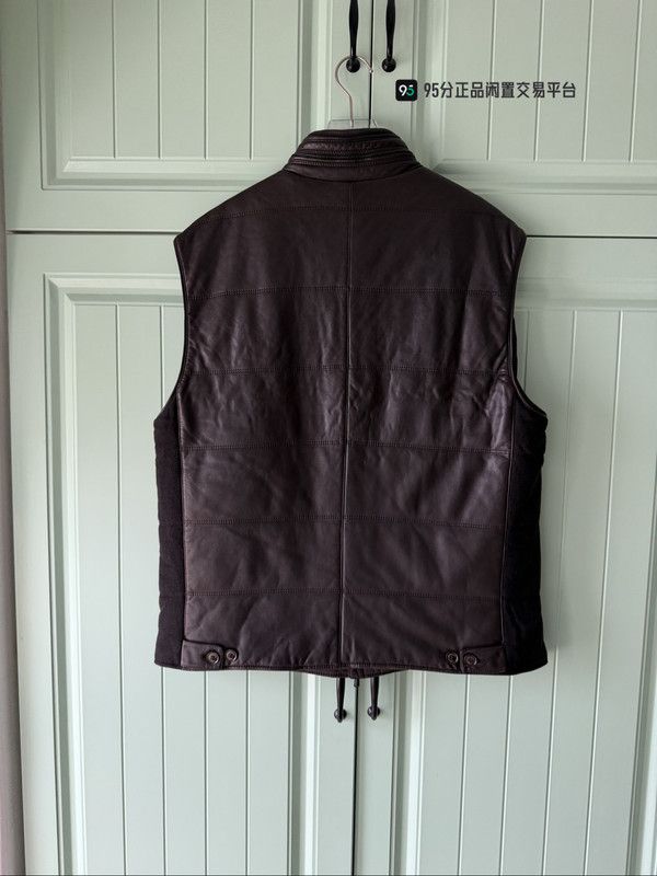 Ermenegildo Zegna Zegna Solid Zip Sleeveless Unisex Vest Size US XXL / EU 58 / 5 - 4 Thumbnail