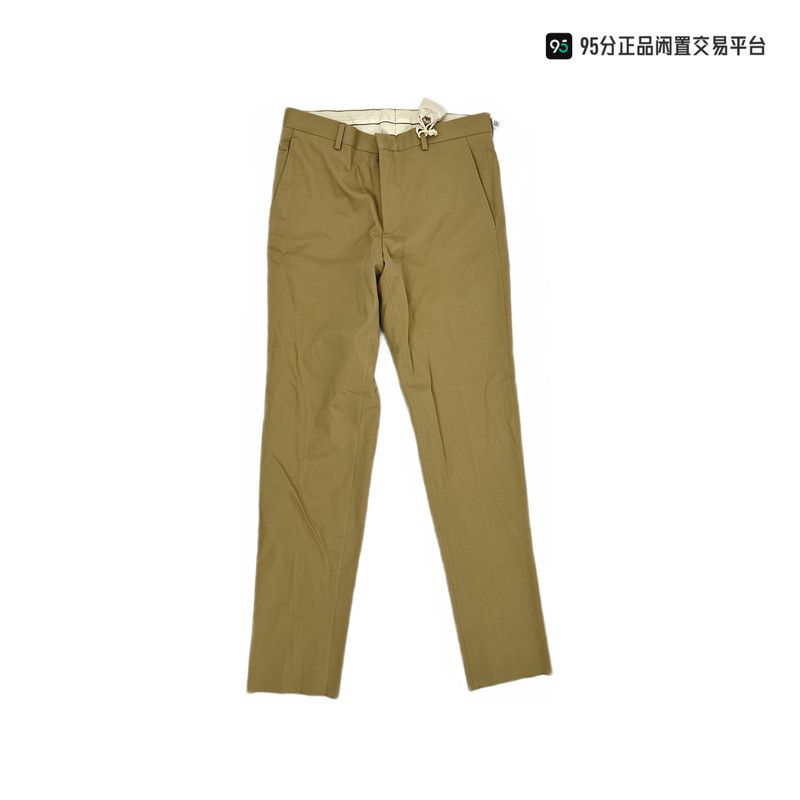 Loro Piana Loro Piana Men's Camel Pleated Straight Casual Pants Size US 30 / EU 46 - 6 Thumbnail