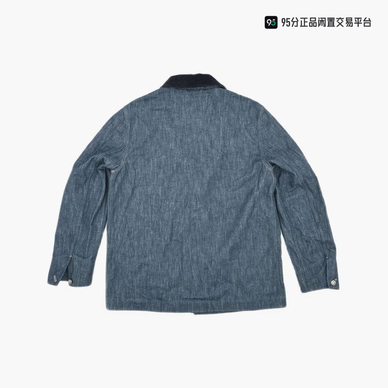 Loro Piana Loro Piana Conley Corduroy Lapel Long-Sleeve Jacket Size US L / EU 52-54 / 3 - 4 Thumbnail