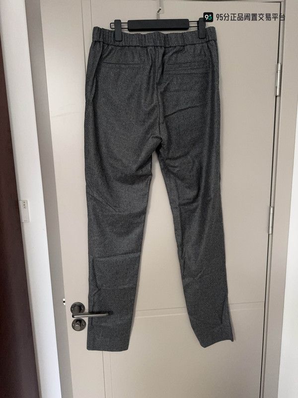 Loro Piana Loro Piana Unisex Dark Gray Wool Casual Pants Size US 32 / EU 48 - 4 Thumbnail