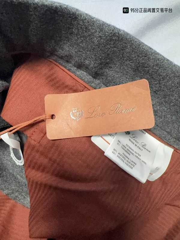 Loro Piana Loro Piana Unisex Dark Gray Wool Casual Pants Size US 32 / EU 48 - 5 Thumbnail