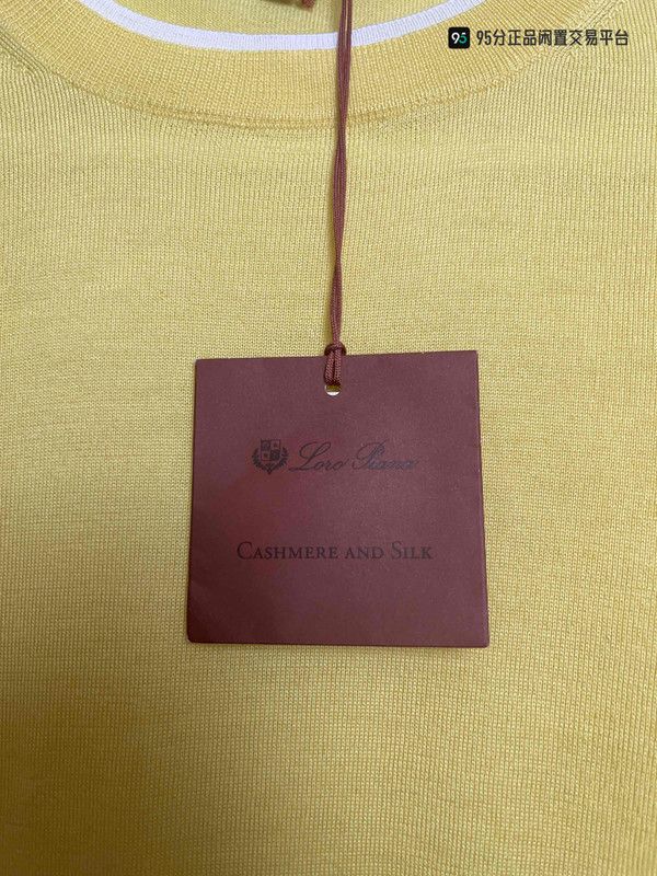 Loro Piana Loro Piana Round Neck Knit Short-Sleeve Unisex Top Size US S / EU 44-46 / 1 - 5 Thumbnail