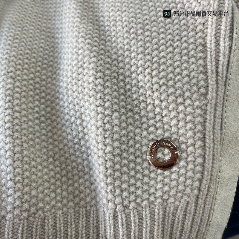 Loro Piana Loro Piana Unisex Beige High-Neck Cashmere Sweater Size US S / EU 44-46 / 1 - 3 Thumbnail