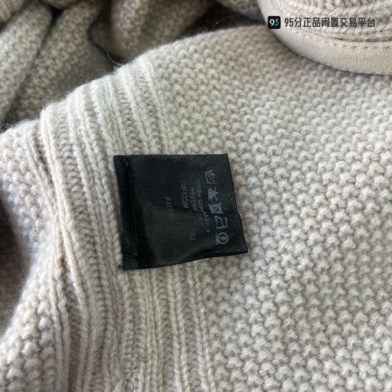 Loro Piana Loro Piana Unisex Beige High-Neck Cashmere Sweater Size US S / EU 44-46 / 1 - 2 Thumbnail
