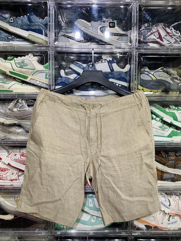 Loro Piana Loro Piana Men's Khaki Loose Straight Casual Shorts Size US 32 / EU 48 - 2 Thumbnail