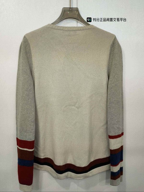 Loro Piana Loro Piana Men's Baby Cashmere Blue Knit Sweater Size US XXS / EU 40 - 3 Thumbnail