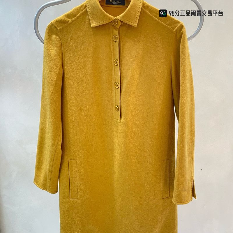 Loro Piana Loro Piana Gold Long-Sleeve Polo Top Size US XXS / EU 40 - 6 Thumbnail