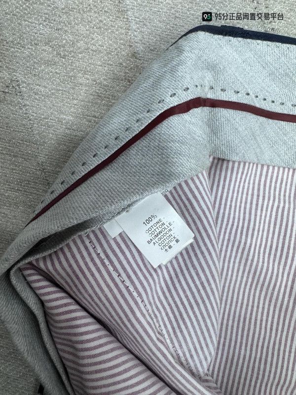 Brunello Cucinelli Brunello Cucinelli Men's Classic Casual Blue Pants Size US 30 / EU 46 - 2 Thumbnail