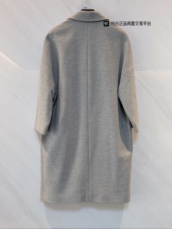 Brunello Cucinelli Brunello Cucinelli Men's Loose Wool Lapel Coat Size US XXS / EU 40 - 5 Thumbnail