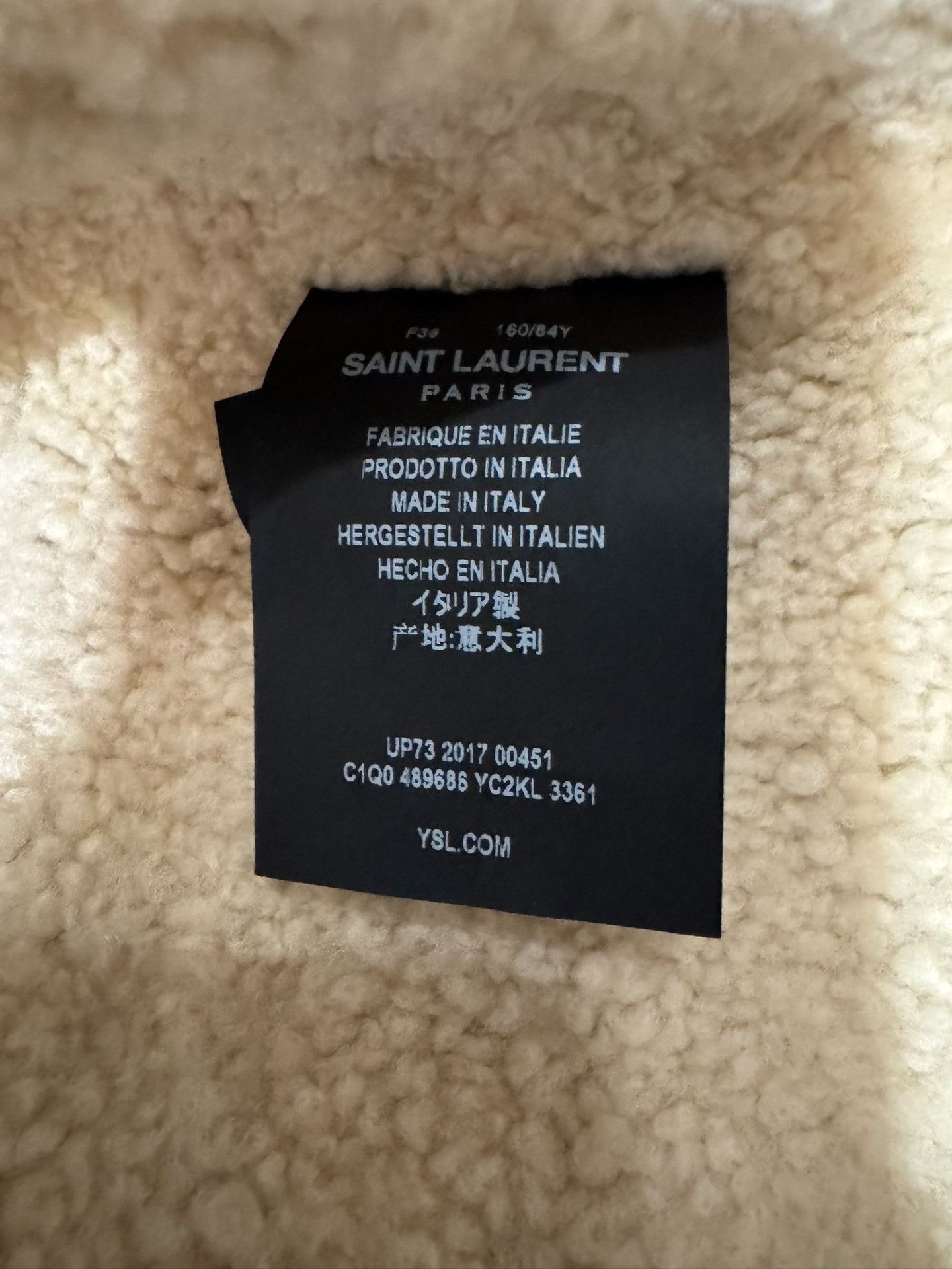 Yves Saint Laurent Saint Laurent Fur Leather Jacket Size XS / US 0-2 / IT 36-38 - 4 Thumbnail
