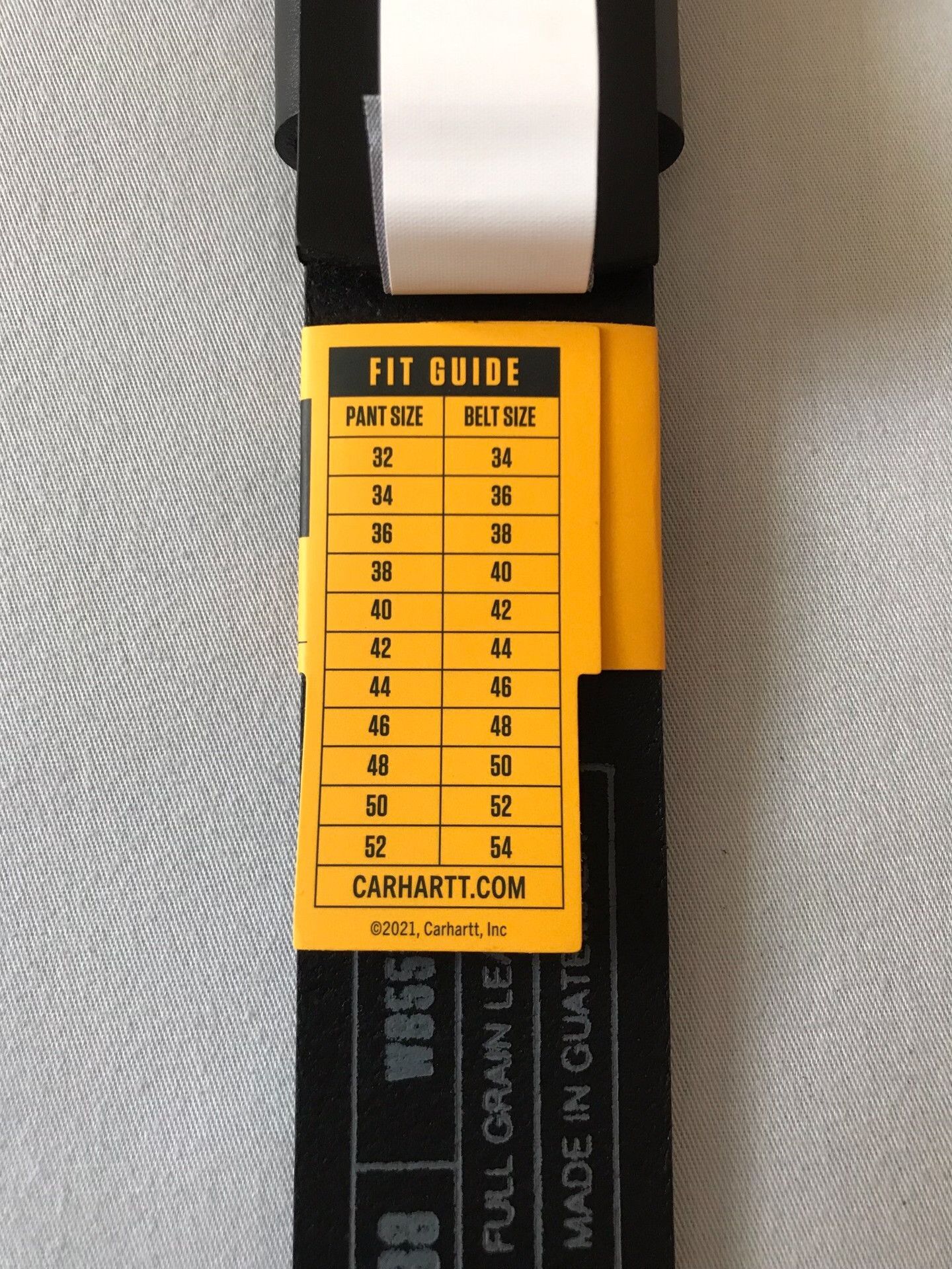 Carhartt Carhartt Black Harness Leather Belt W38 Size ONE SIZE - 7 Thumbnail