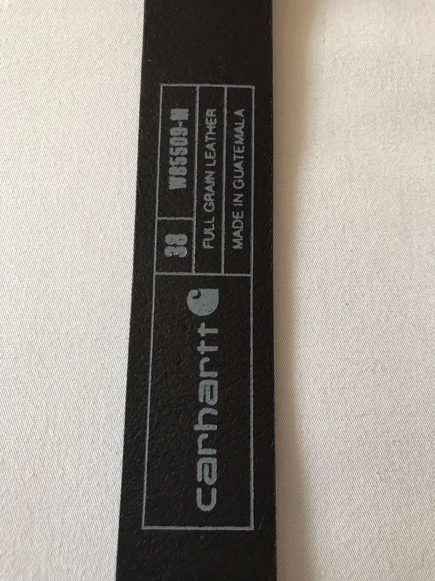 Carhartt Carhartt Black Harness Leather Belt W38 Size ONE SIZE - 8 Thumbnail