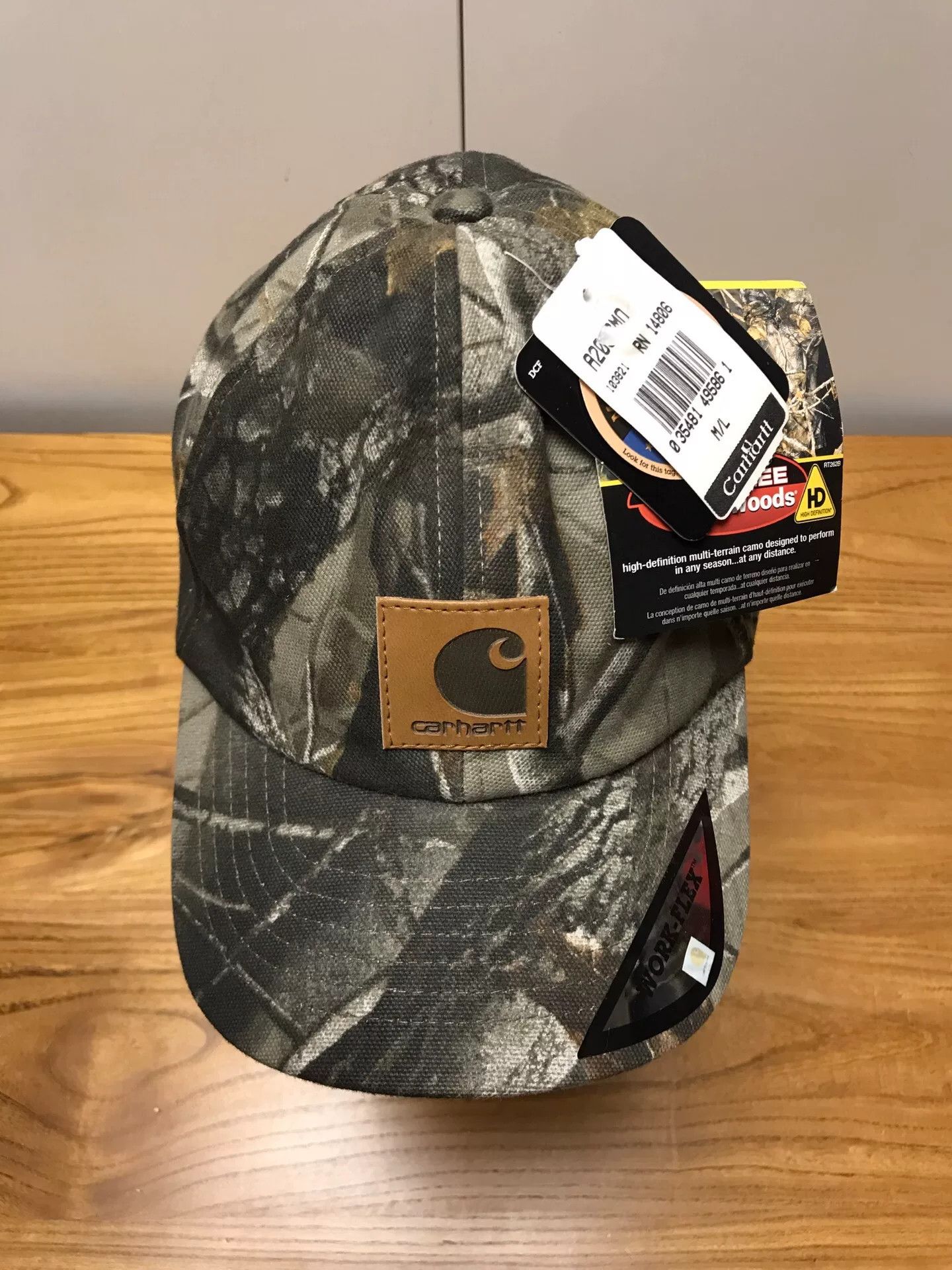Carhartt Carhartt x Realtree A209 Camo Baseball Cap Size ONE SIZE - 4 Thumbnail