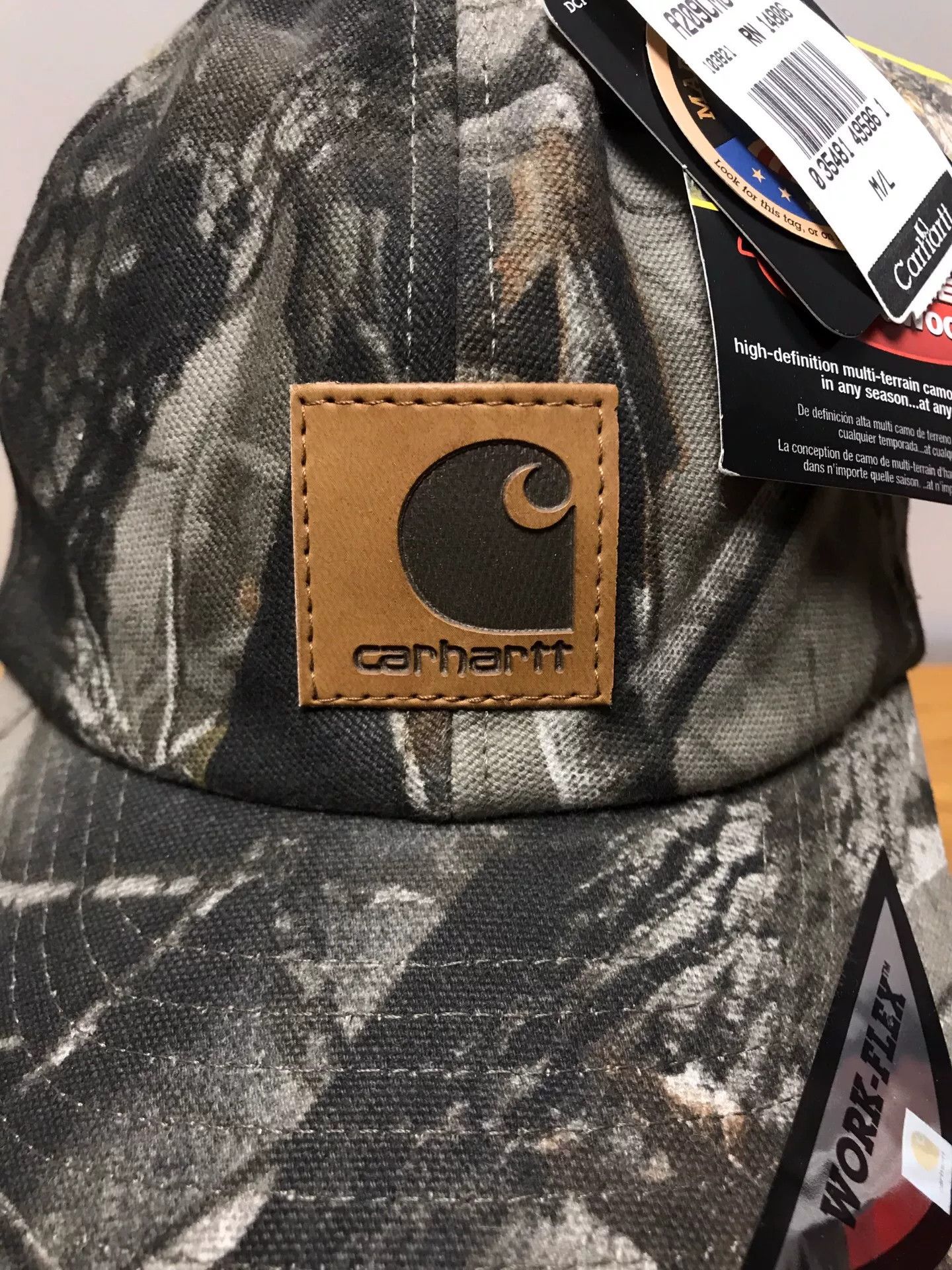 Carhartt Carhartt x Realtree A209 Camo Baseball Cap Size ONE SIZE - 5 Thumbnail