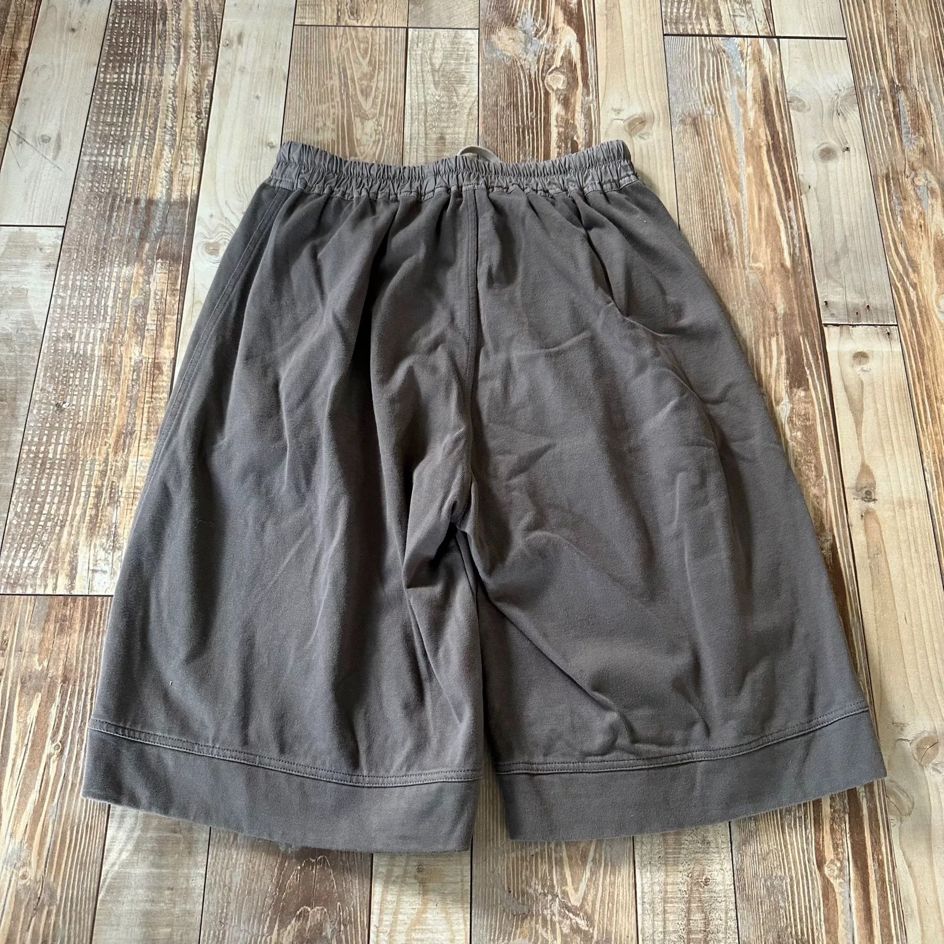 Rick Owens Rick Owens Gray Drop-Crotch Shorts Size US 30 / EU 46 - 7 Thumbnail