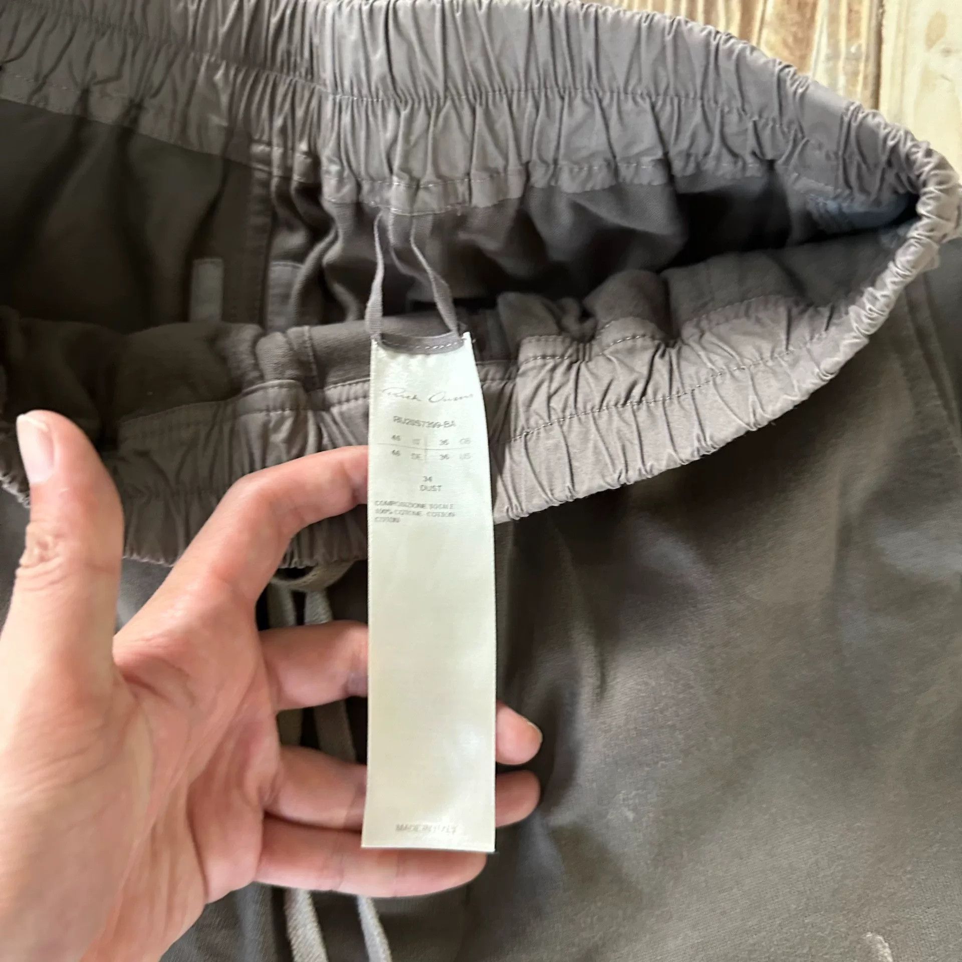 Rick Owens Rick Owens Gray Drop-Crotch Shorts Size US 30 / EU 46 - 6 Thumbnail