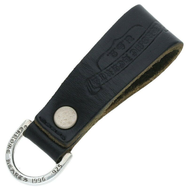 Chrome Hearts Cross Ball Belt Loop Black x Silver Multi