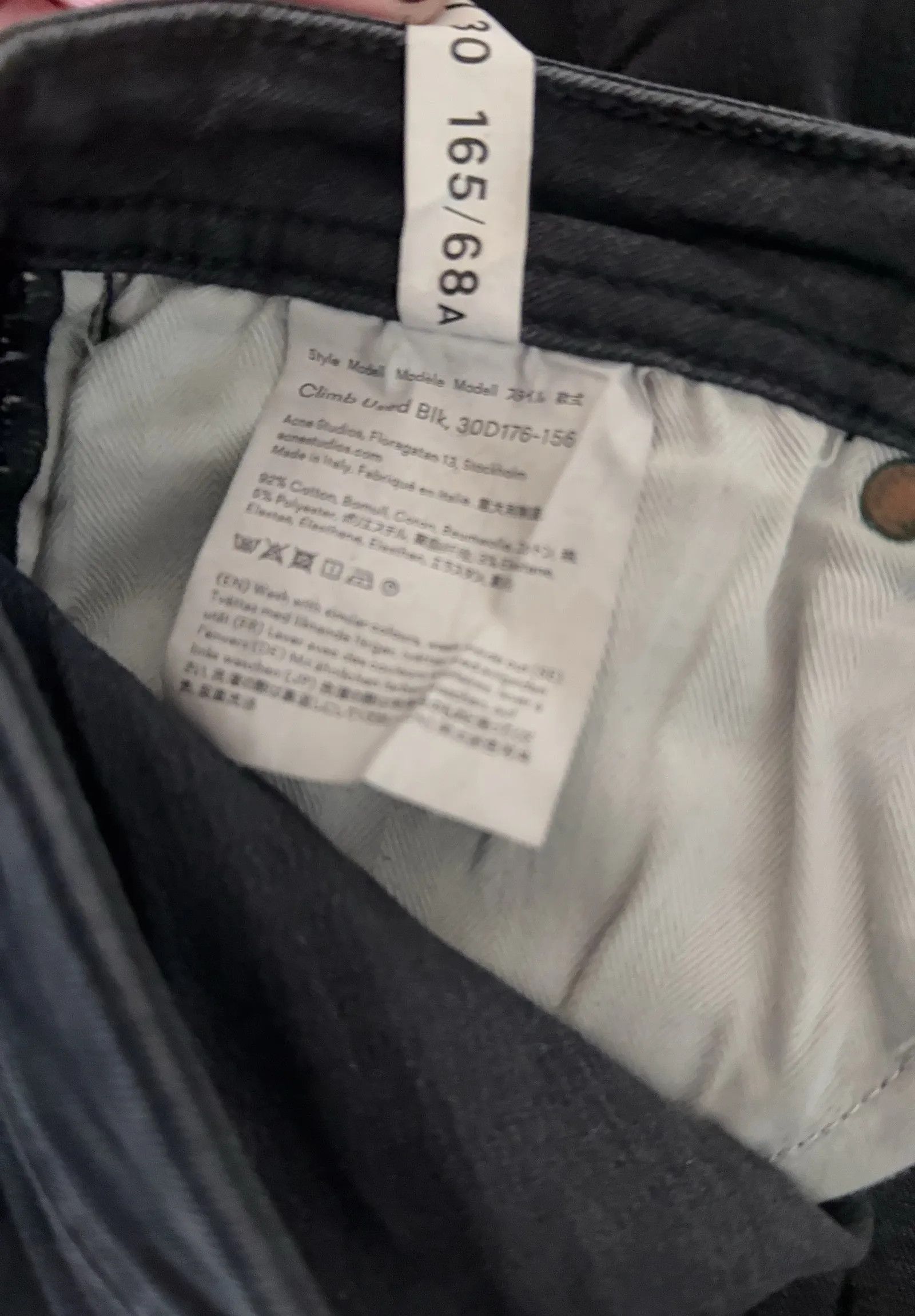 Acne Studios Acne Studios Climb Used Blk Jeans Size 27" / US 4 / IT 40 - 3 Thumbnail