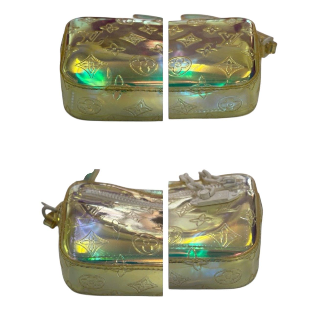 Louis Vuitton Louis Vuitton Louis Vuitton Volga Monogram Prism Nylon Clutch Bag Textile Clutch Bag M55261 DUTY FREE for USA Size ONE SIZE - 10 Thumbnail