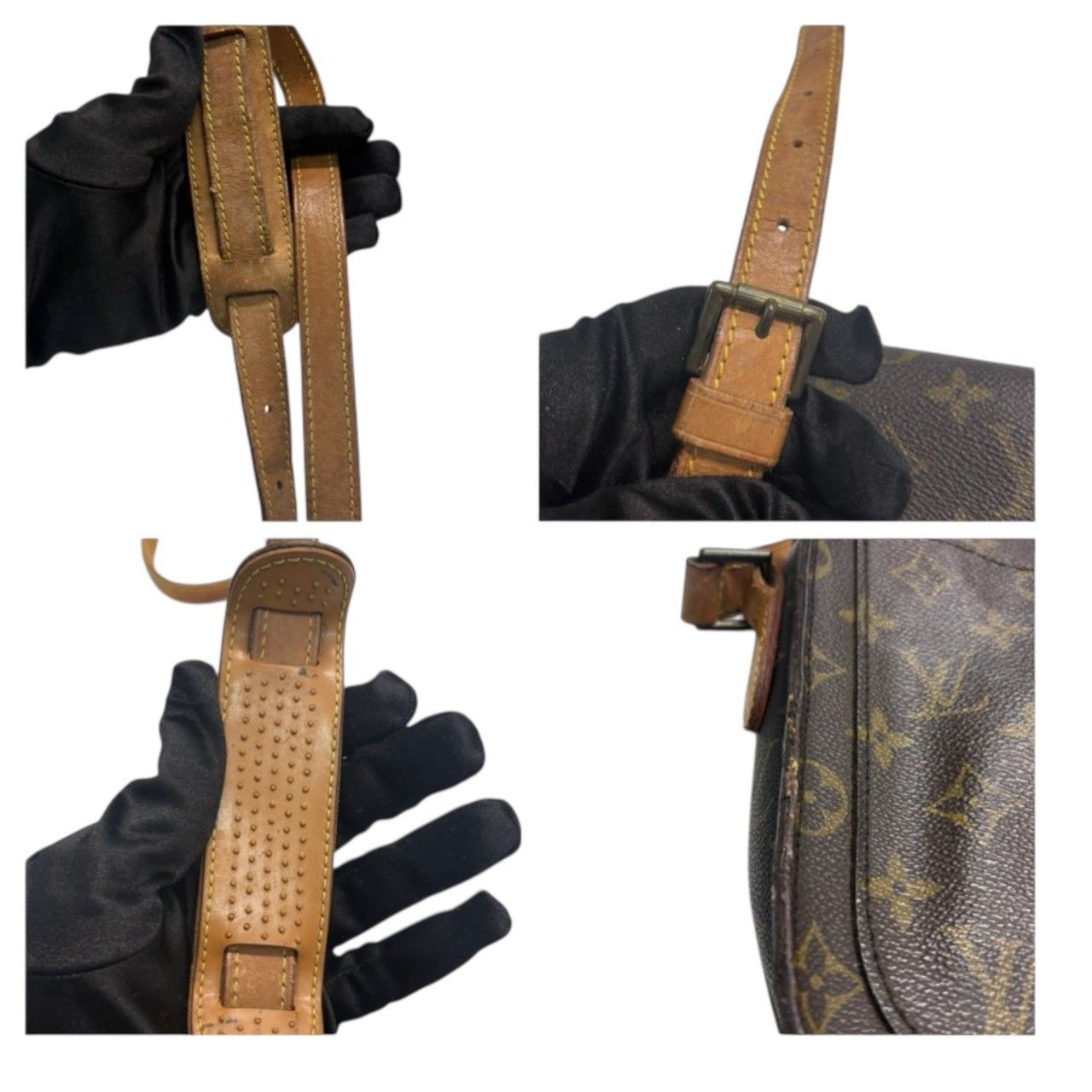 Louis Vuitton Louis Vuitton Louis Vuitton Saint Cloud Monogram Shoulder Bag Textile Shoulder Bag M51242 DUTY FREE for USA Size ONE SIZE - 6 Thumbnail