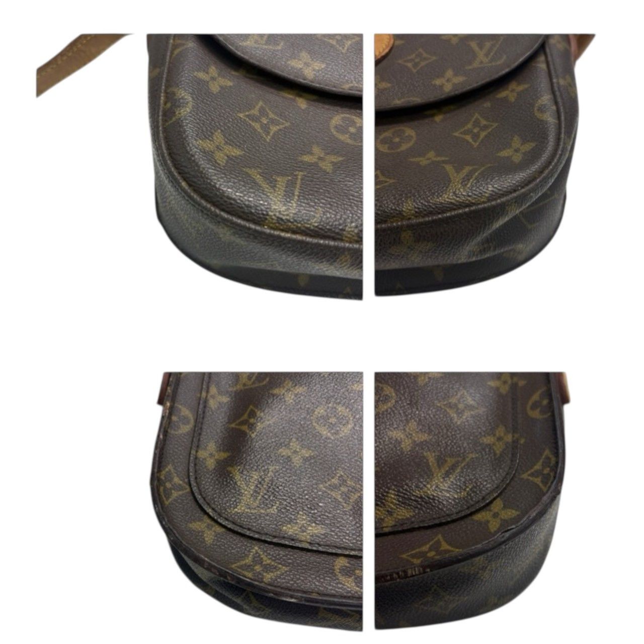 Louis Vuitton Louis Vuitton Louis Vuitton Saint Cloud Monogram Shoulder Bag Textile Shoulder Bag M51242 DUTY FREE for USA Size ONE SIZE - 5 Thumbnail