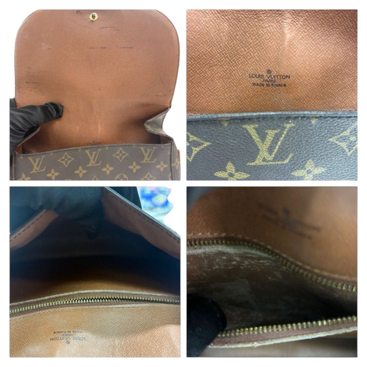 Louis Vuitton Louis Vuitton Louis Vuitton Saint Cloud Monogram Shoulder Bag Textile Shoulder Bag M51242 DUTY FREE for USA Size ONE SIZE - 8 Thumbnail