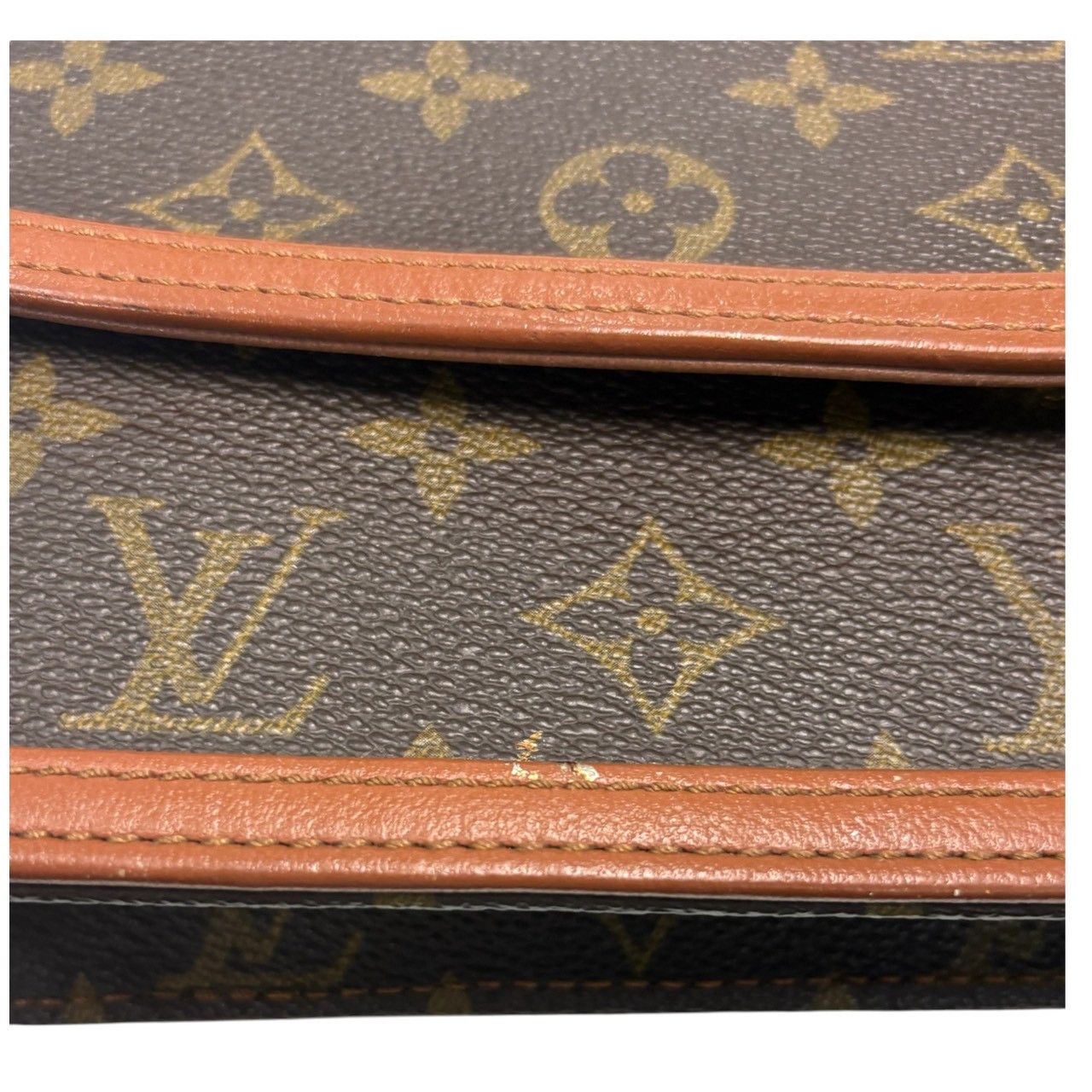Louis Vuitton Louis Vuitton Louis Vuitton Monogram Clutch Bag Textile Clutch Bag M51812 DUTY FREE for USA Size ONE SIZE - 6 Thumbnail
