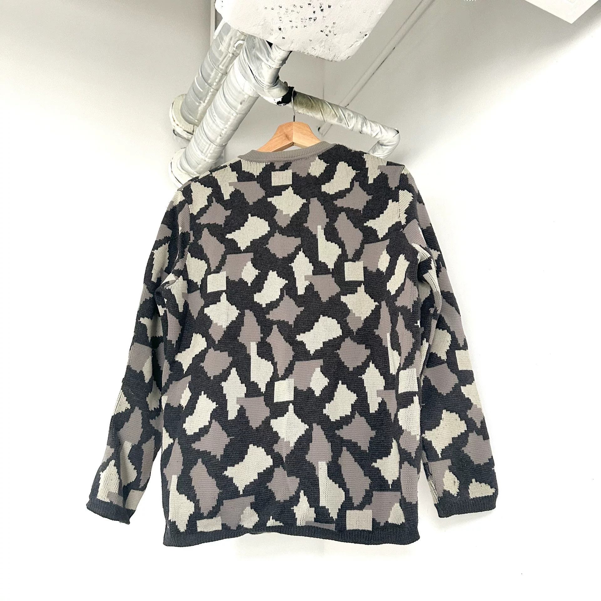 Marni Marni Houndstooth Camouflage Knit Cardigan Size M / US 6-8 / IT 42-44 - 2 Thumbnail