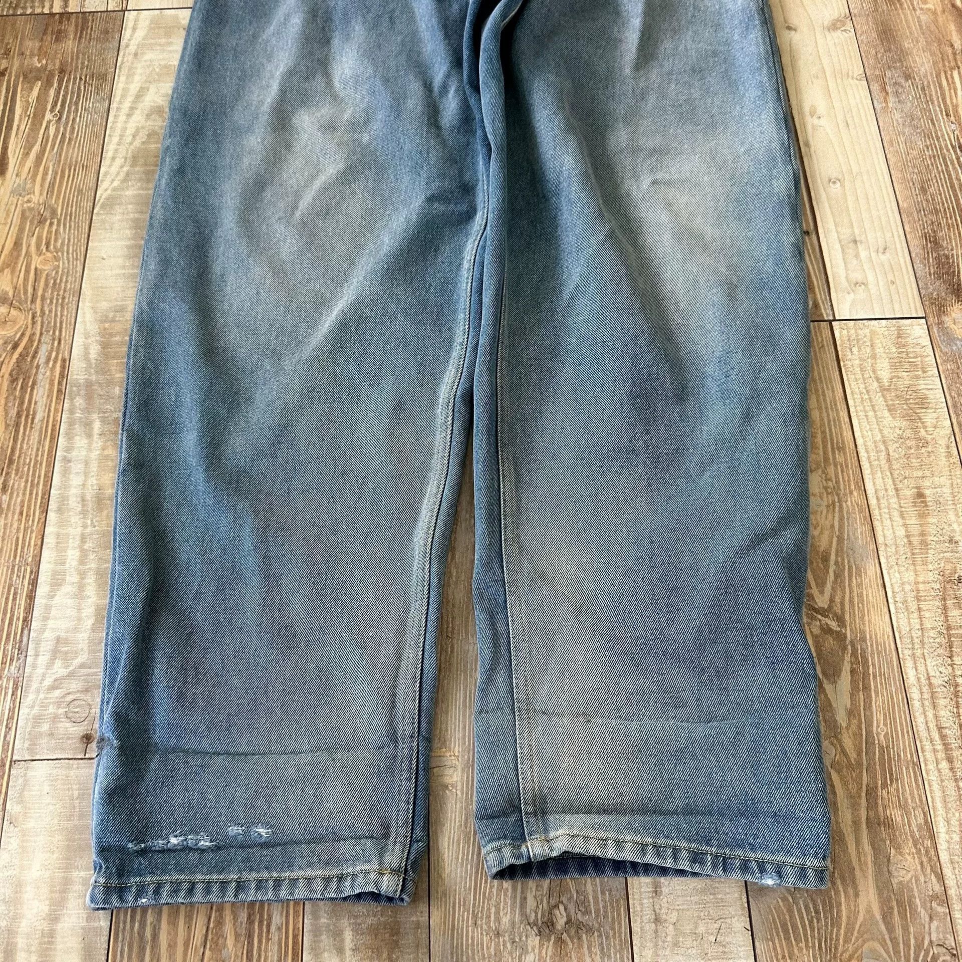 Prada Prada Blue Triangle Logo Washed Jeans Size US 30 / EU 46 - 5 Thumbnail