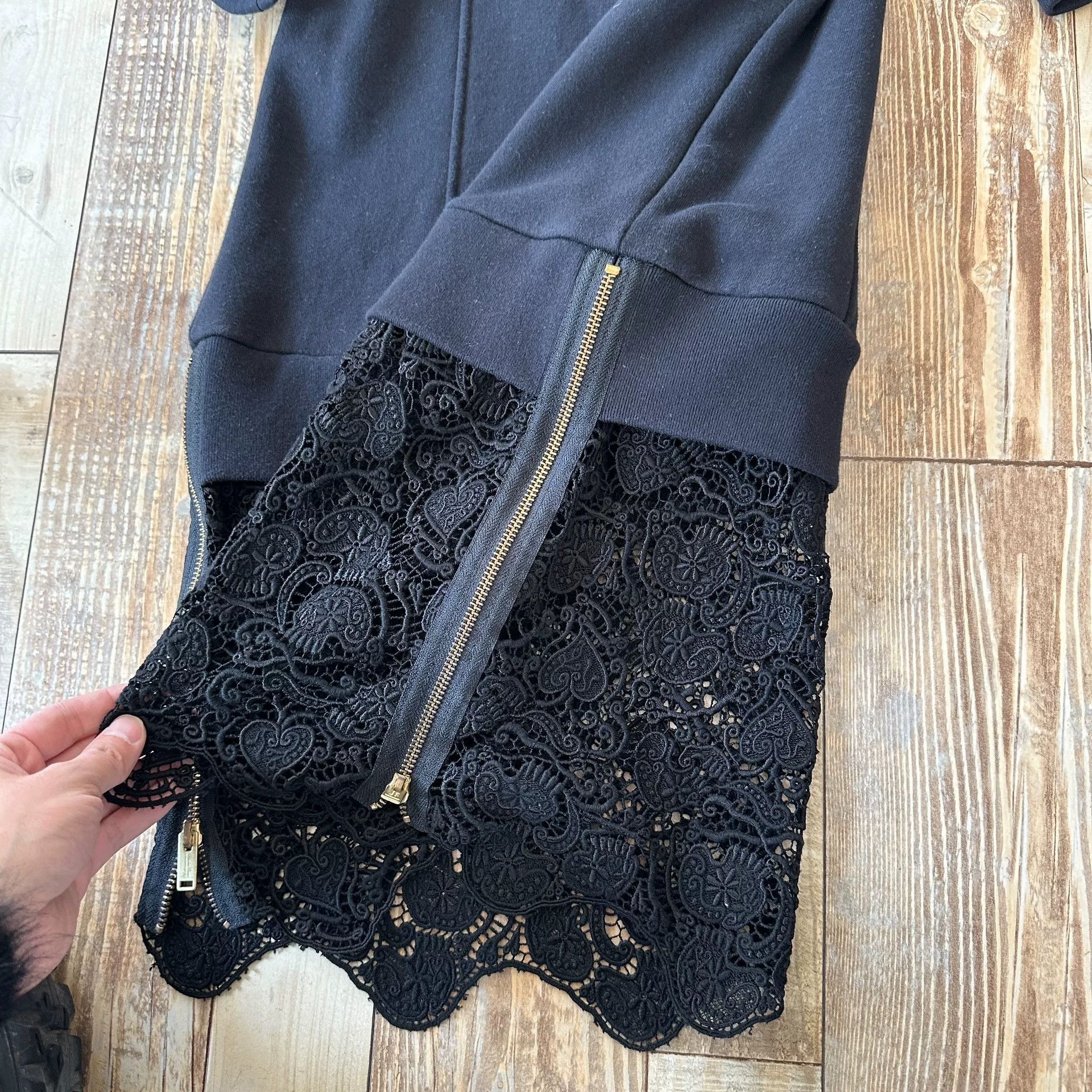 Undercover Undercover Early Lace Spliced Sweatshirt Size M / US 6-8 / IT 42-44 - 5 Thumbnail