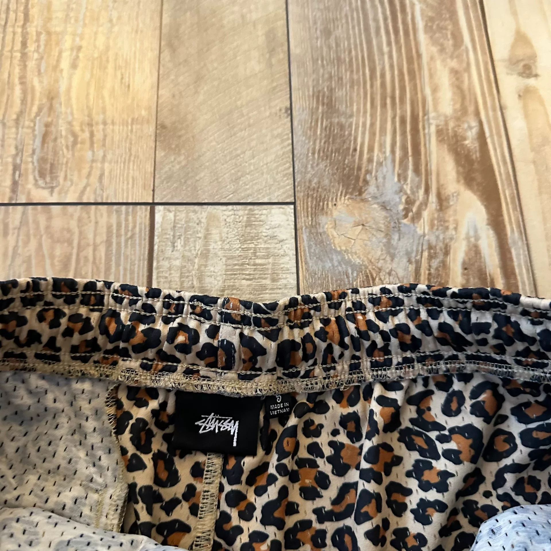 Stussy Stussy Leopard Mesh Shorts Size US 30 / EU 46 - 6 Thumbnail