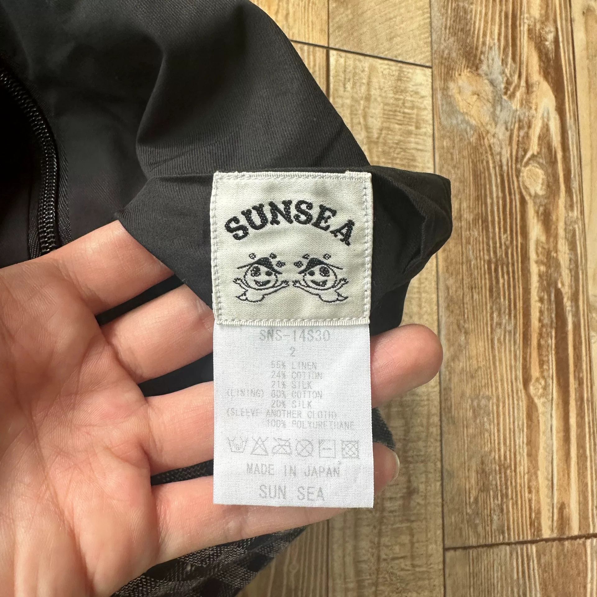 SUNSEA Sunsea Gray Plaid Zip Jacket Size M / US 6-8 / IT 42-44 - 6 Thumbnail