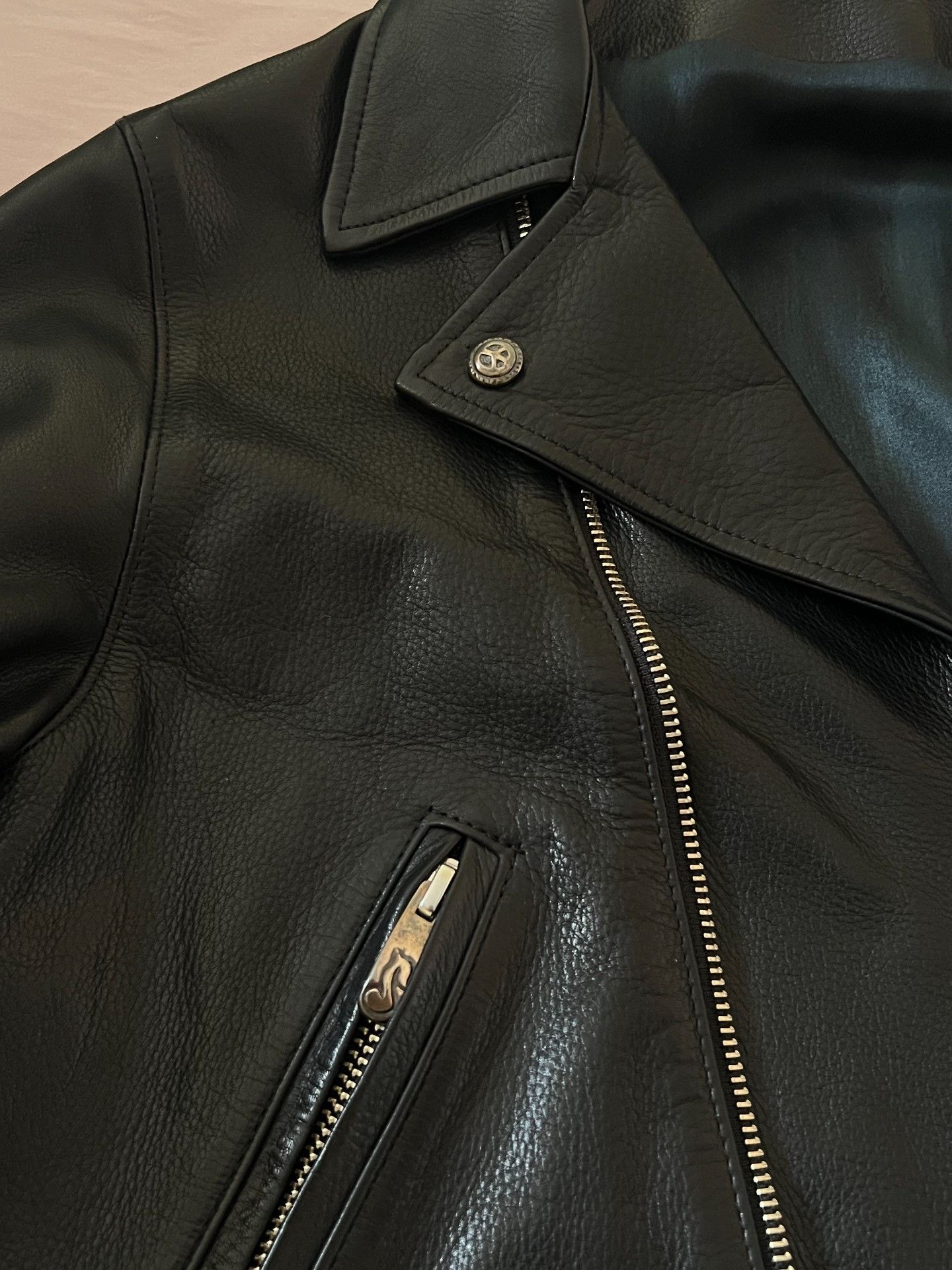 Porter Classic Porter Classic PC Riders Leather Jacket Size ONE SIZE - 4 Thumbnail