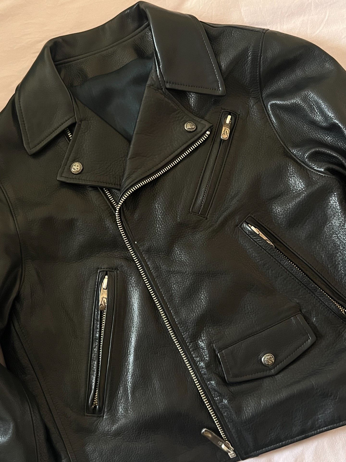 Porter Classic Porter Classic PC Riders Leather Jacket Size ONE SIZE - 6 Thumbnail