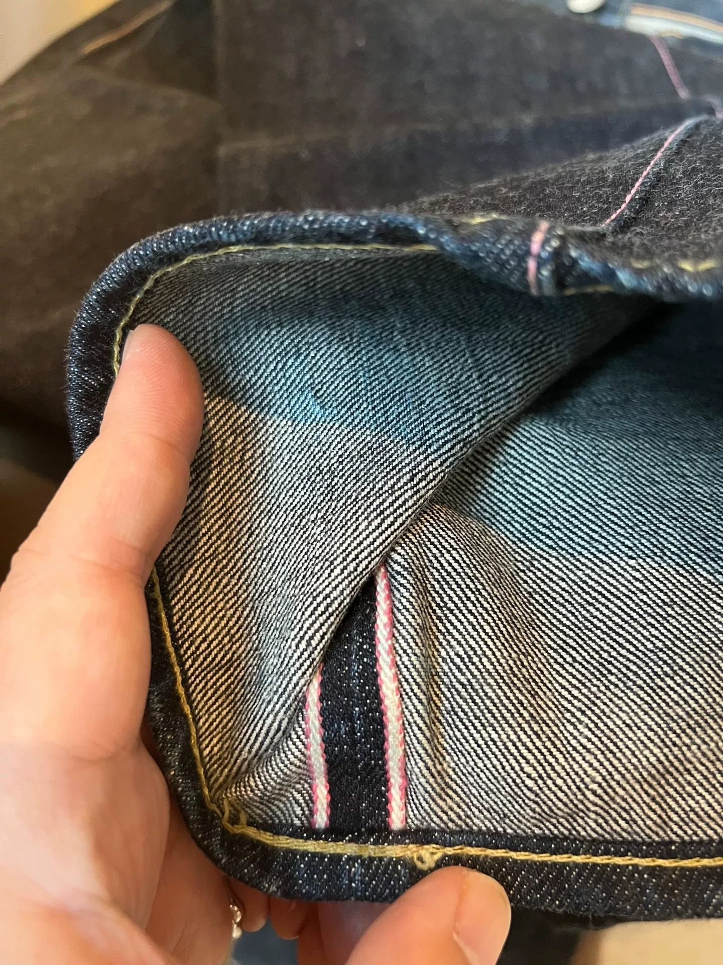 Momotaro Jeans MOMOTARO 0901 Mid-High Straight Raw Jeans Size US 30 / EU 46 - 7 Thumbnail