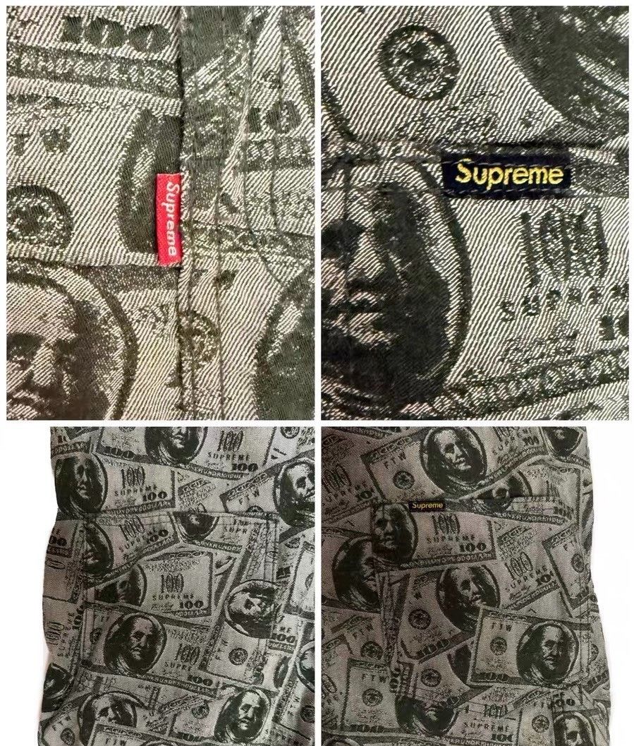 Supreme Supreme 100 Dollar Bill Overalls 2017AW Size US 30 / EU 46 - 4 Thumbnail