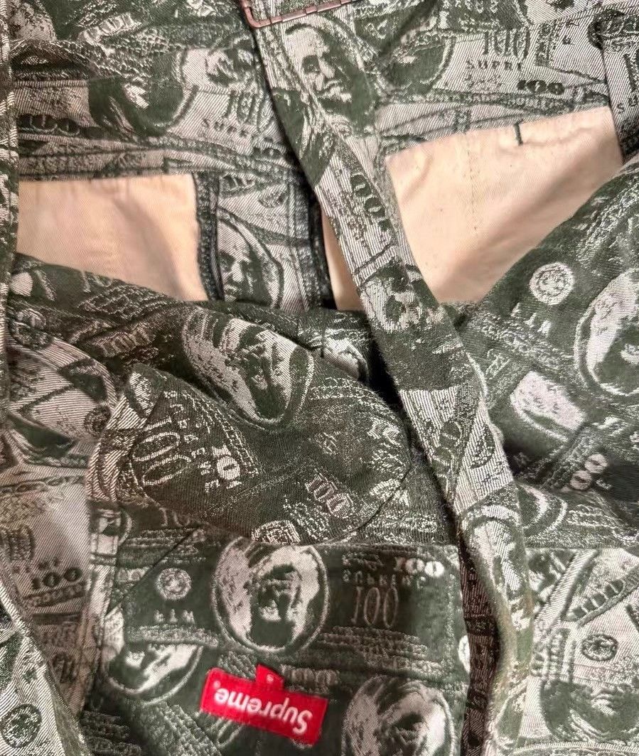 Supreme Supreme 100 Dollar Bill Overalls 2017AW Size US 30 / EU 46 - 3 Thumbnail