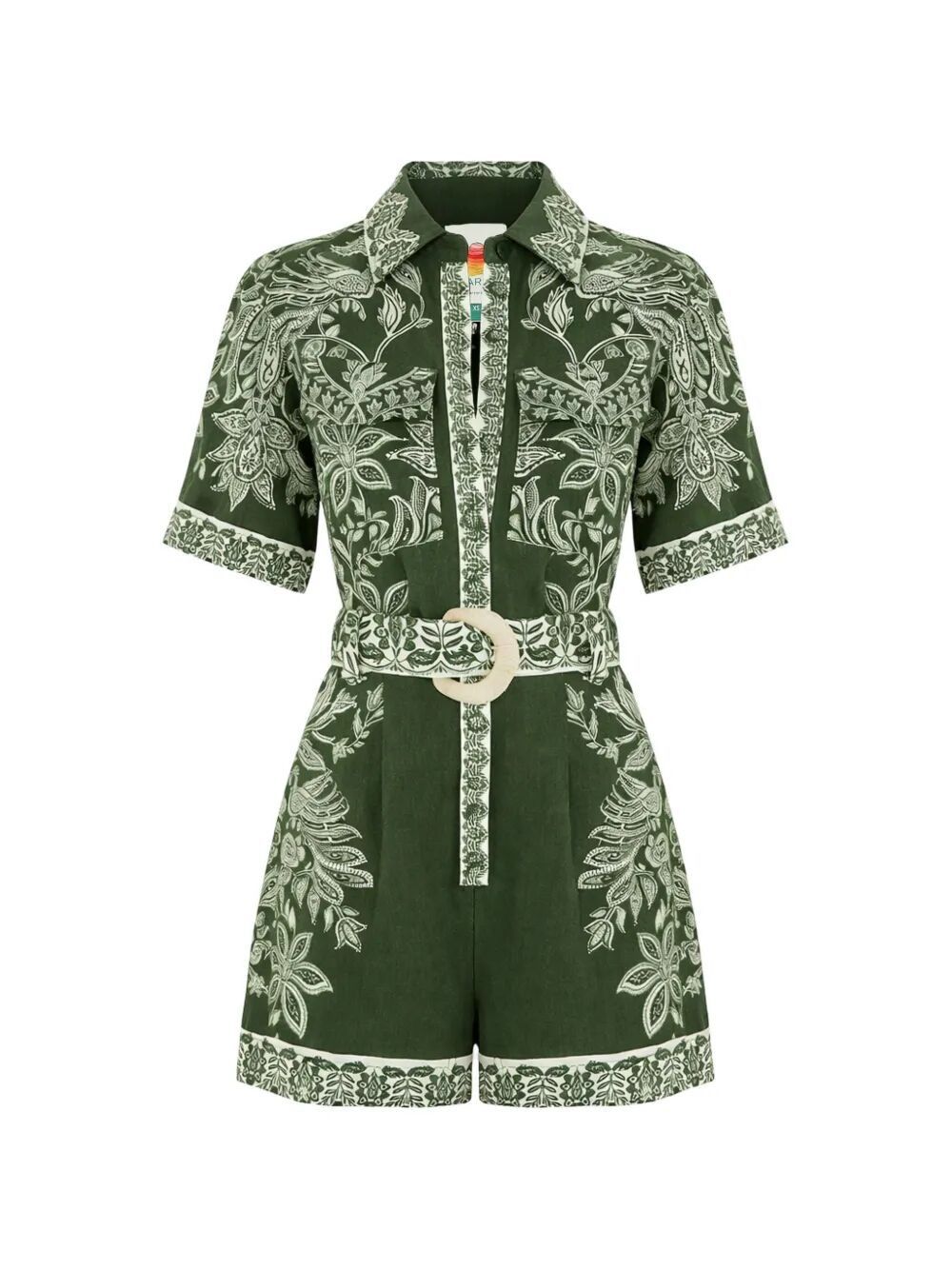 Farm Rio SHORT SLEEVE ROMPER Size M / US 6-8 / IT 42-44 - 4 Thumbnail