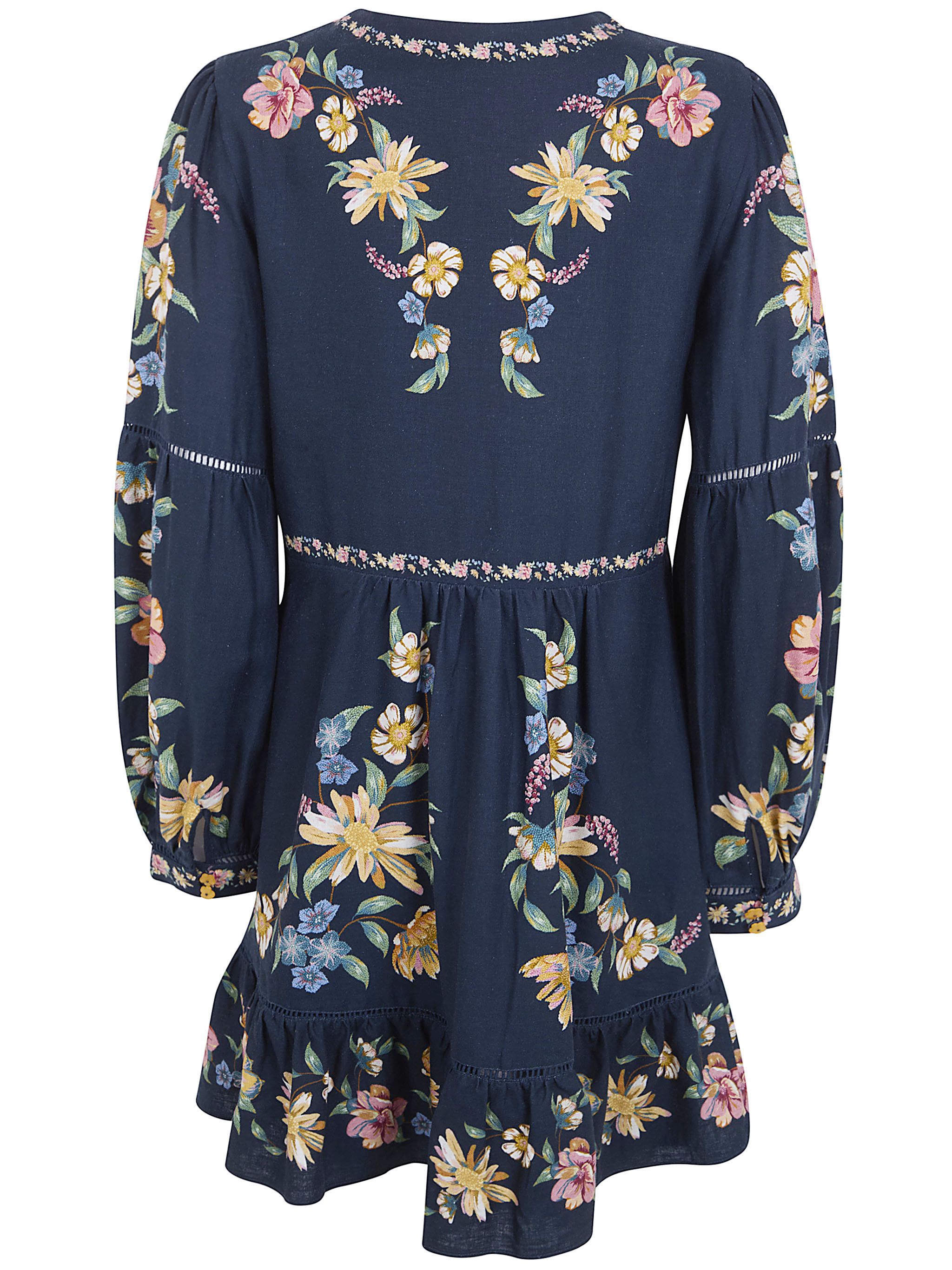 Farm Rio MINI DRESS Size S / US 4 / IT 40 - 2 Thumbnail