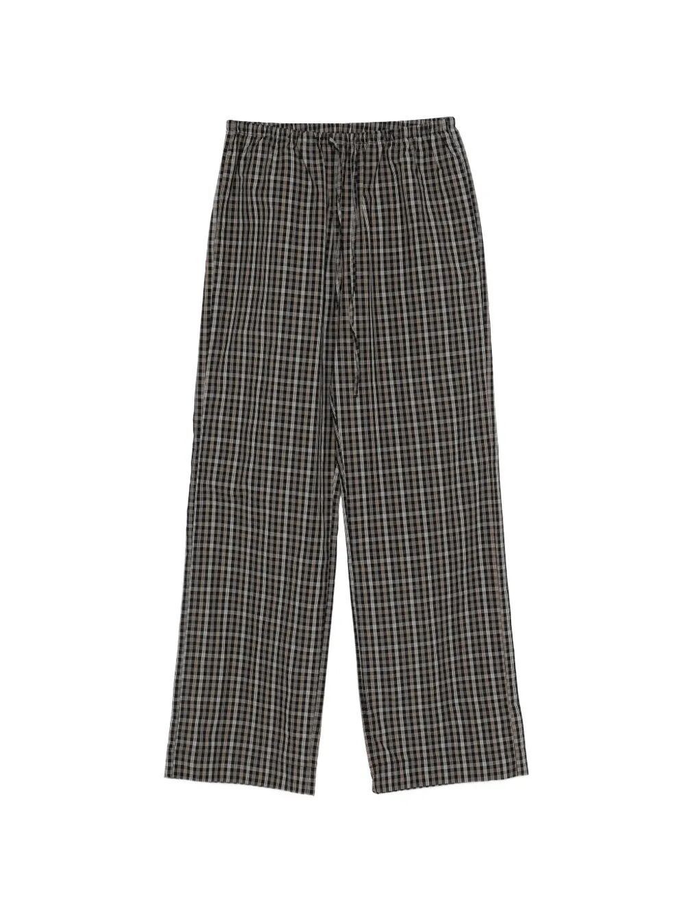 Rohe RELAXED FIT CHECKED TROUSERS Size 30" / US 8 / IT 44 - 4 Thumbnail