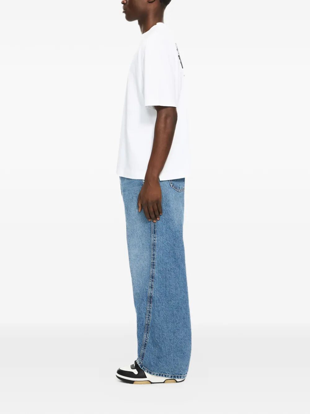Off-White "TWIST SLOUCHY" HALF ARROW JEANS Size US 31 - 5 Thumbnail