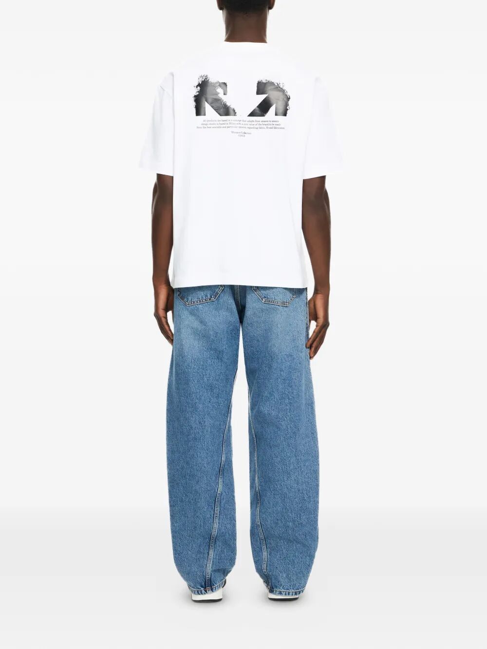 Off-White "TWIST SLOUCHY" HALF ARROW JEANS Size US 31 - 7 Thumbnail