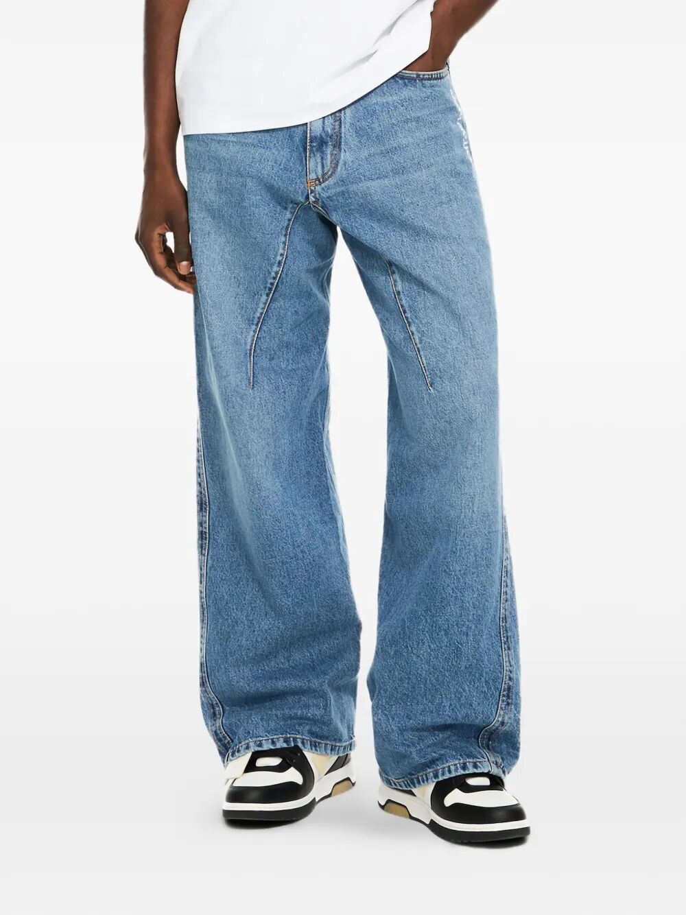 Off-White "TWIST SLOUCHY" HALF ARROW JEANS Size US 33 - 4 Thumbnail