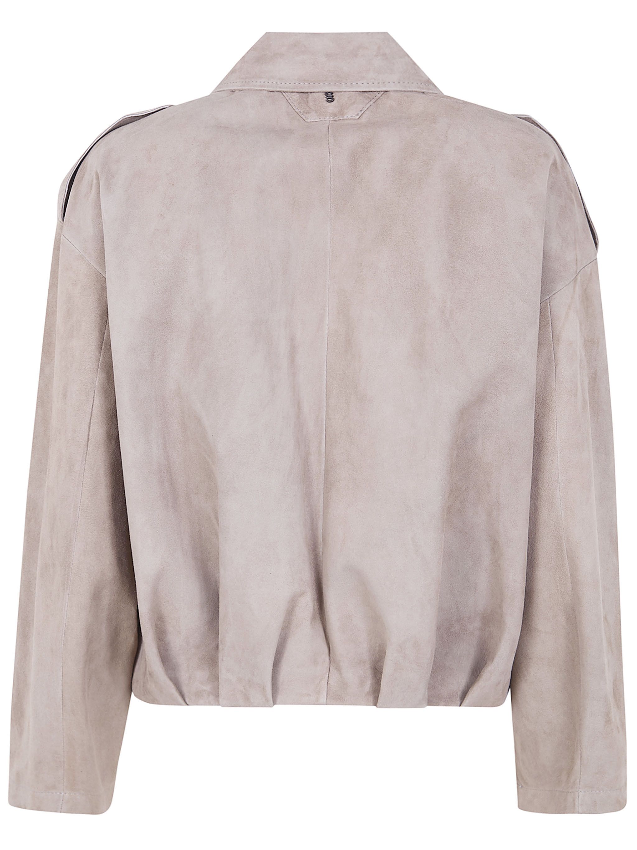 Salvatore Santoro SUEDE BOMBER JACKET Size M / US 6-8 / IT 42-44 - 5 Thumbnail