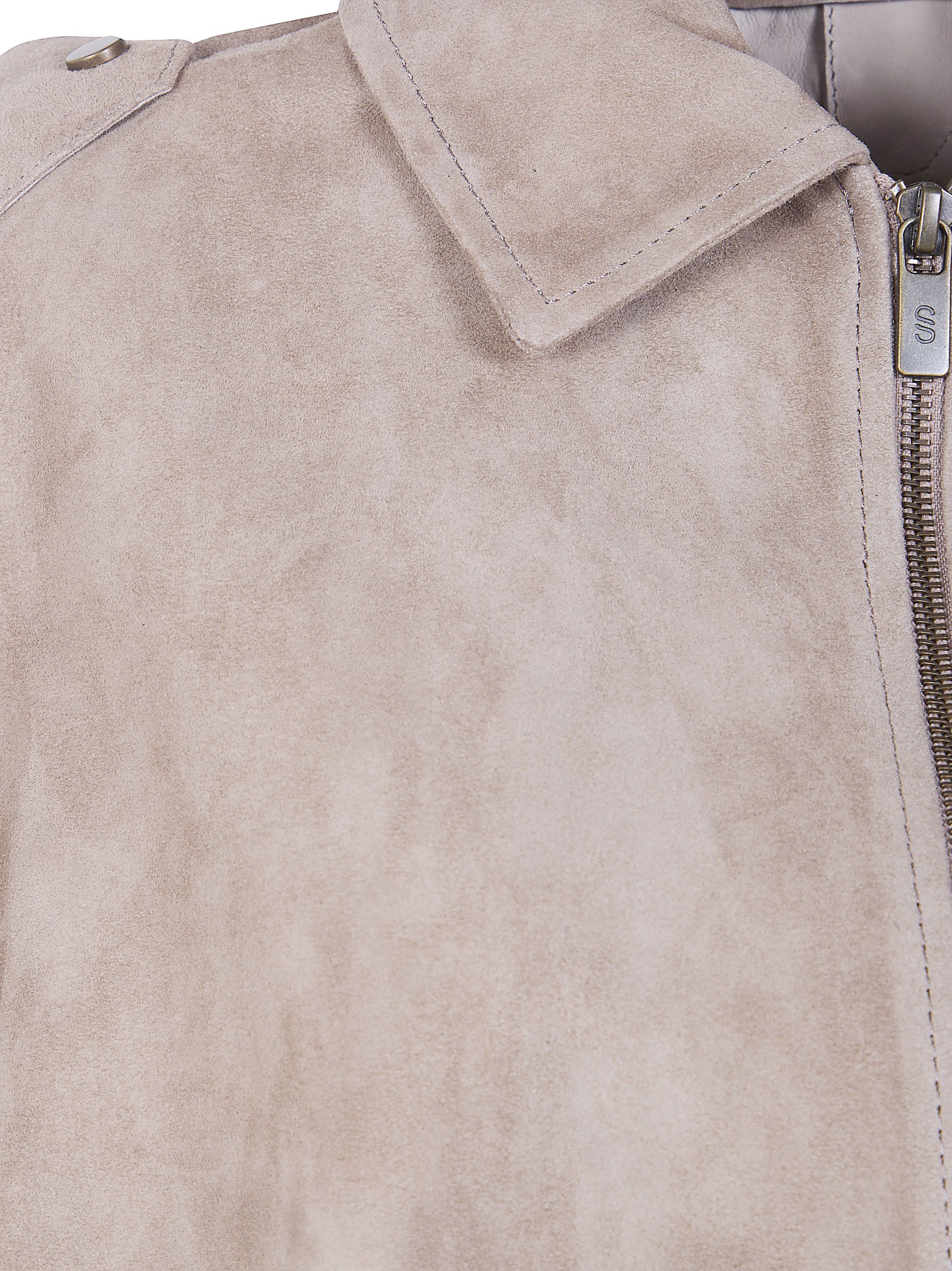 Salvatore Santoro SUEDE BOMBER JACKET Size M / US 6-8 / IT 42-44 - 6 Thumbnail